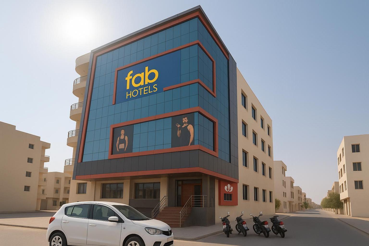 Fabhotel The Golf Inn Noida Exteriör bild